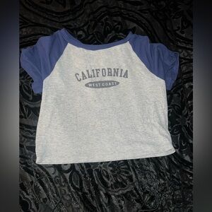 Y2K Trendy Graphic Crop Top. Size L/XL. Super soft